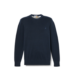 MAGLIONE IN COTONE WILLIAMS RIVER DARK BLUE